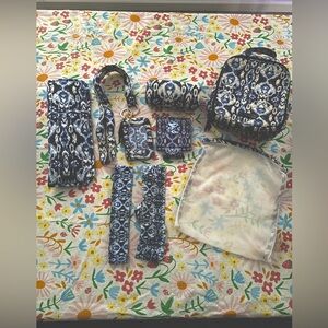 Vera Bradley Island Ikhat design travel accessories